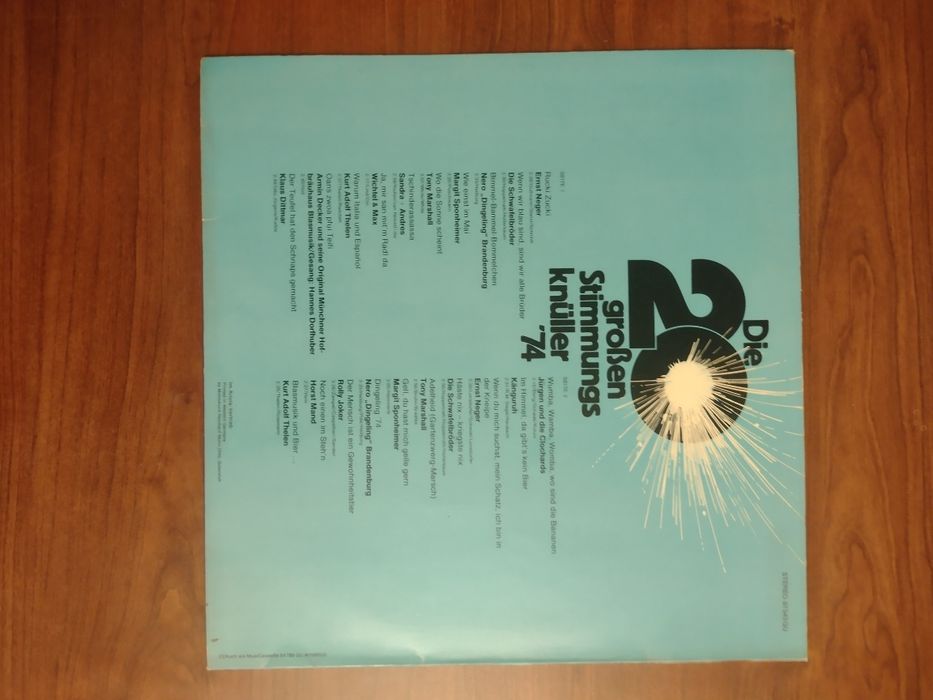 Die 20 groben Stimmungs knüller '74
