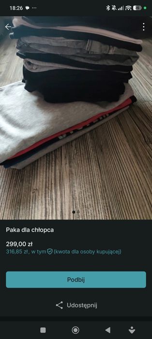 Paka dla chłopca