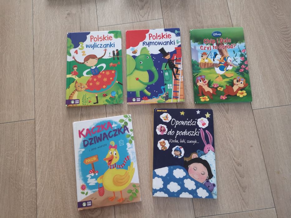 Zestaw książek dla dzieci w twardej oprawie