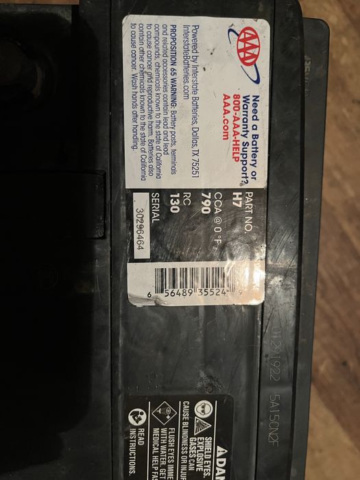 Akumulator rozruchowy bus auto 12V CCA 790A EN 75ah 80Ah