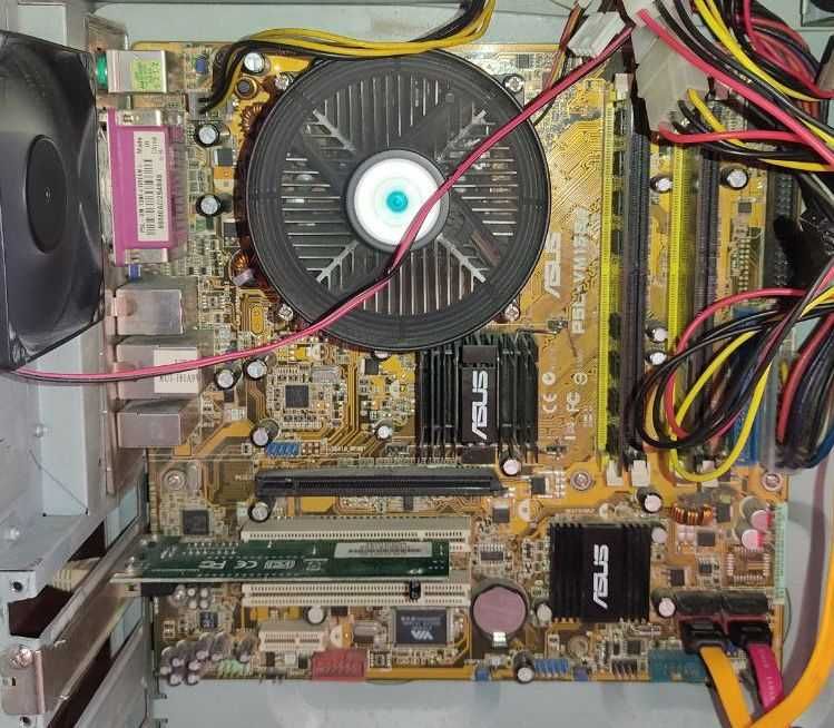 Материнська плата Asus P5L-VM, Intel Core 2 Duo, 2 GB
