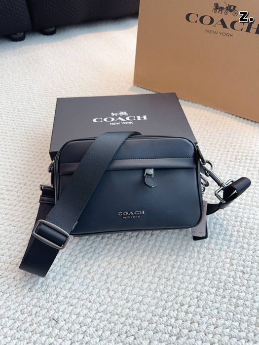 Мужская сумка кроссбоди Coach чоловіча сумка коач кроссбоді