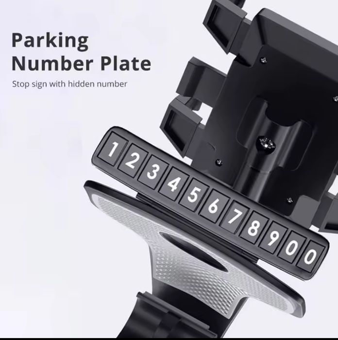 Удобный держатель для телефона  с автовизиткой  -  Car Phone Holder