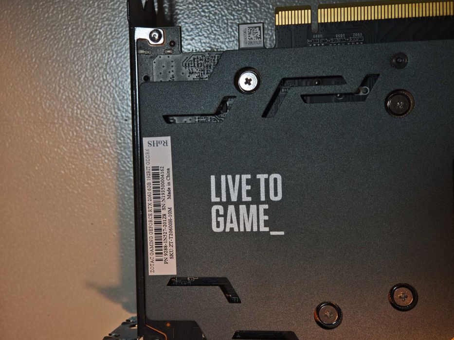 Placa Gráfica ZOTAC Gaming GeForce RTX 2060 6GB - Compacta