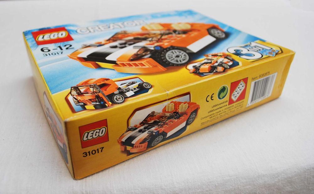 Lego Creator 3 em 1 (31017), Sunset Speeder, de 2014