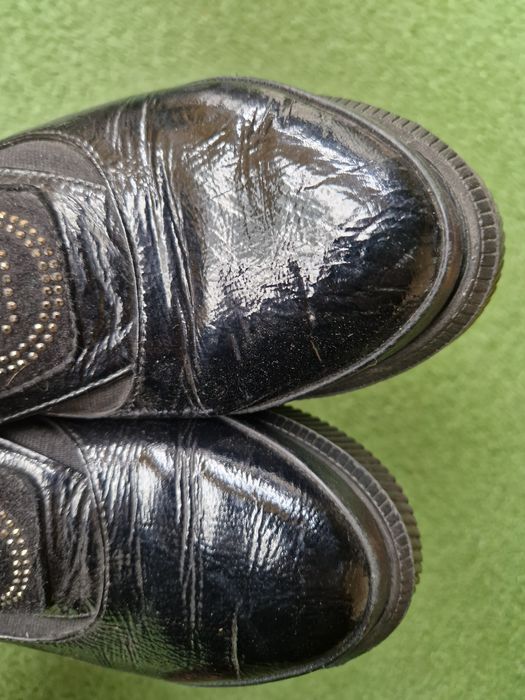 Buty lakierki skóra naturalna 36/37