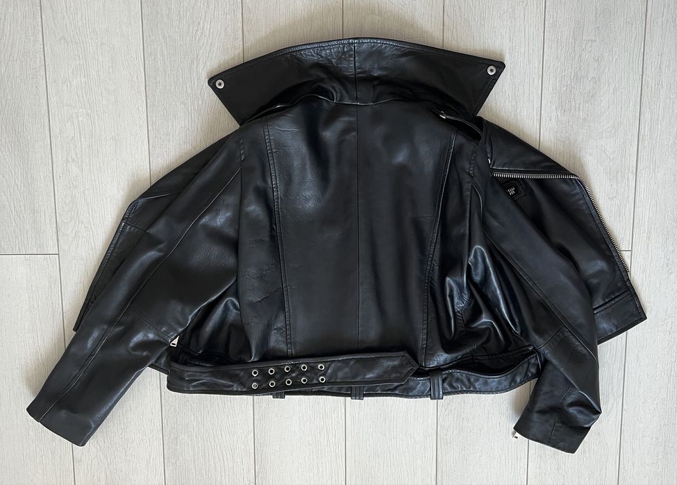 Косуха ZARA натуральная кожа M S XS