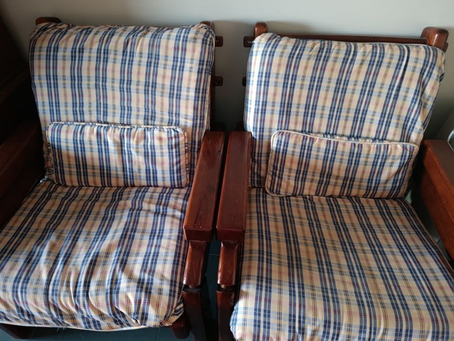 Conjunto de 3 sofás