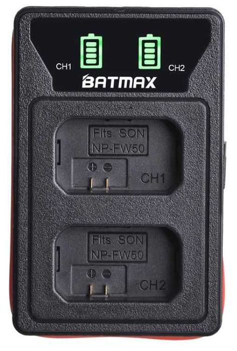 NP-FW50 Sony 2000mAh (α7, a6000, a6400)- Baterias e/ou Carregador NOVO