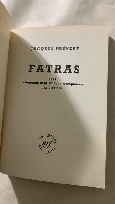 Jacques Prevert - Fatras