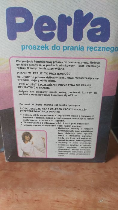 Perła proszek do prania PRL