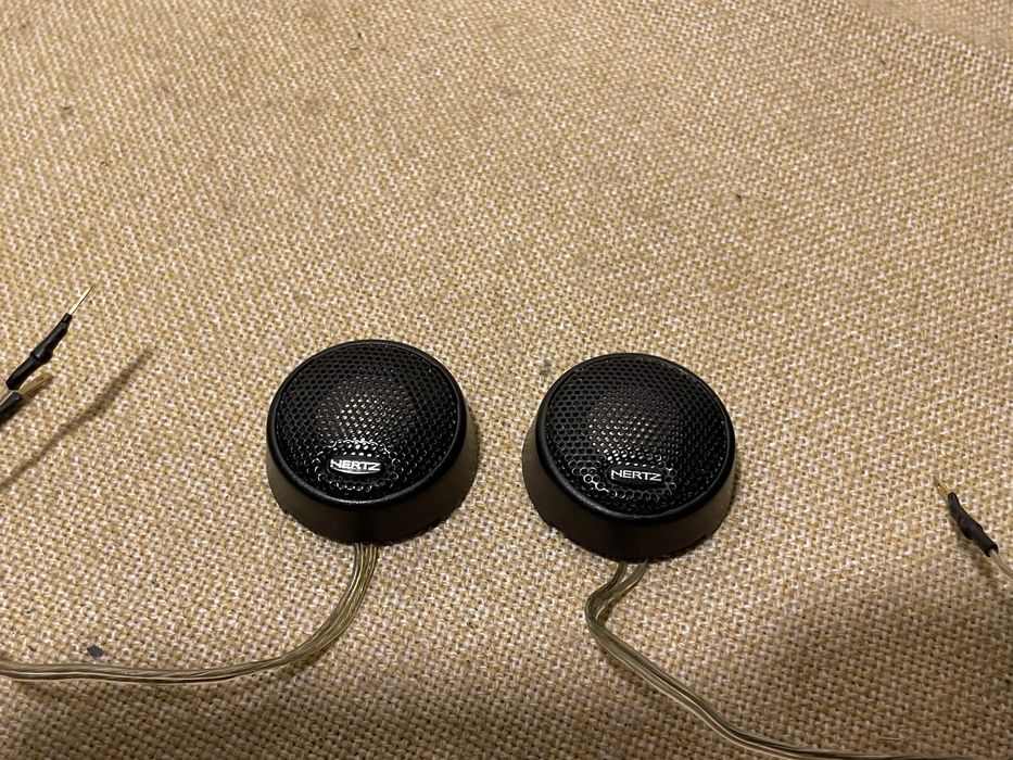 Итальянские алюминиевые 18мм ВЧ динамики HERTZ HT-18 (91Дб/100Вт)