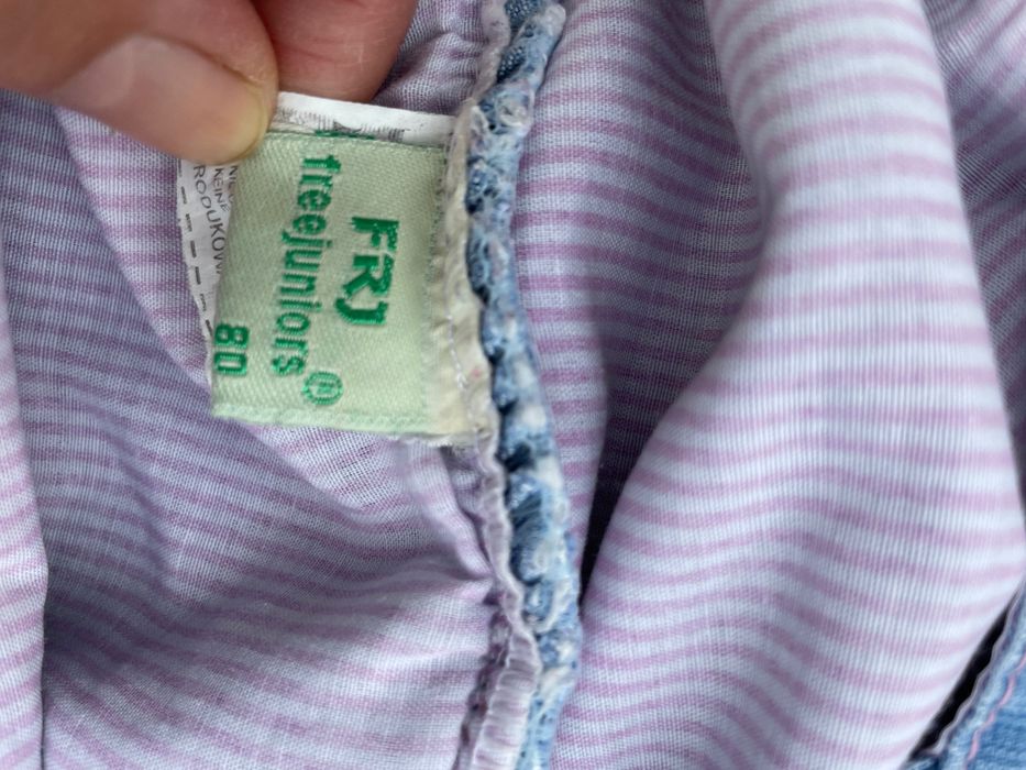 sukienka jeansowa FRJ rozm. 80