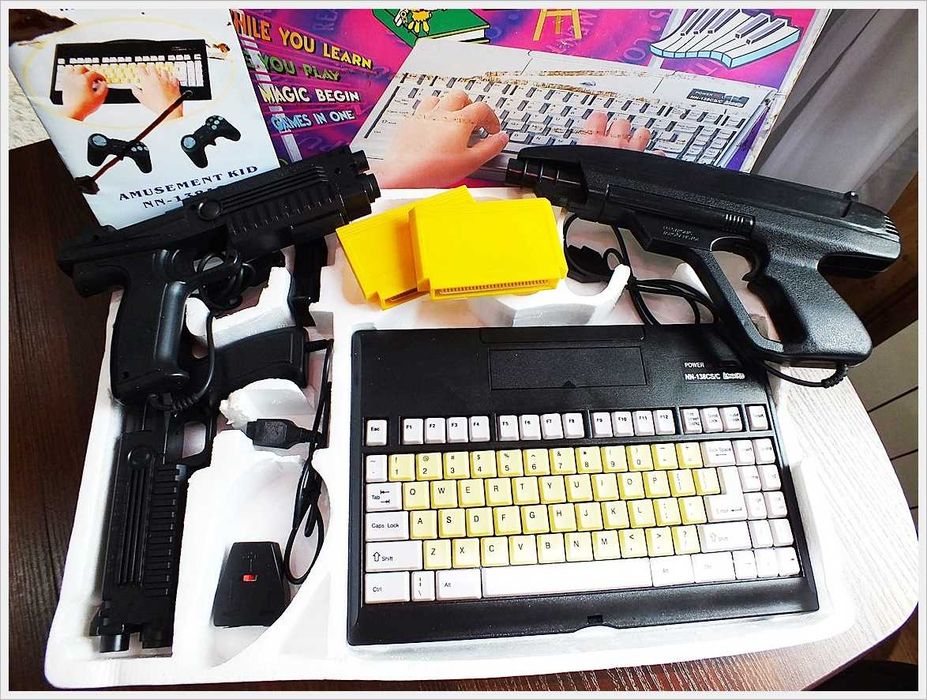 Konsola do gier na kartridże NN-138CS/C LearinKid - Unikat!