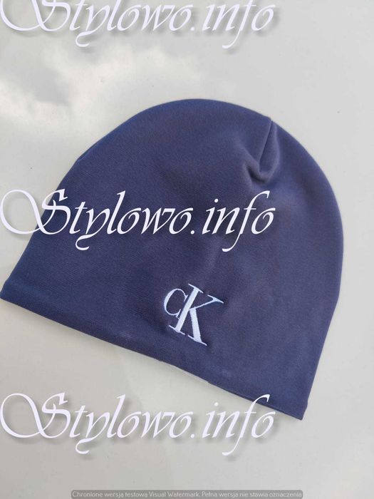 Czapka zimowa cieńsza lacoste calvin klein czapki