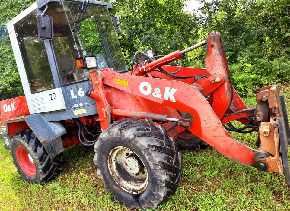 ładowarka o&k l6 l5 kabina szyby drzwi części
