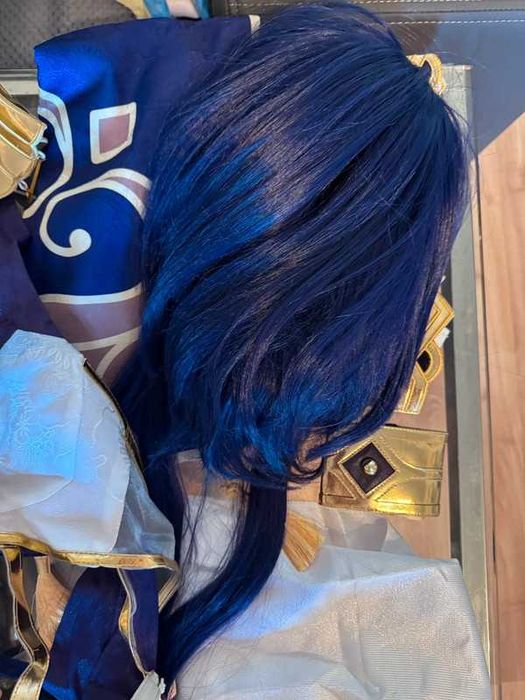 Lardoo Candace cosplay Genshin Impact S kostium i wig
