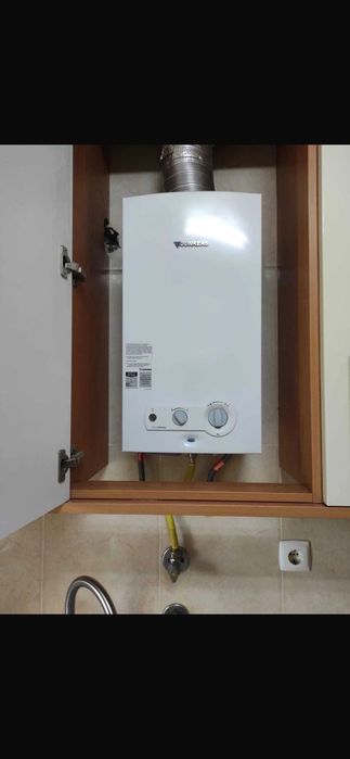 Fogão a gás bilha e esquentador