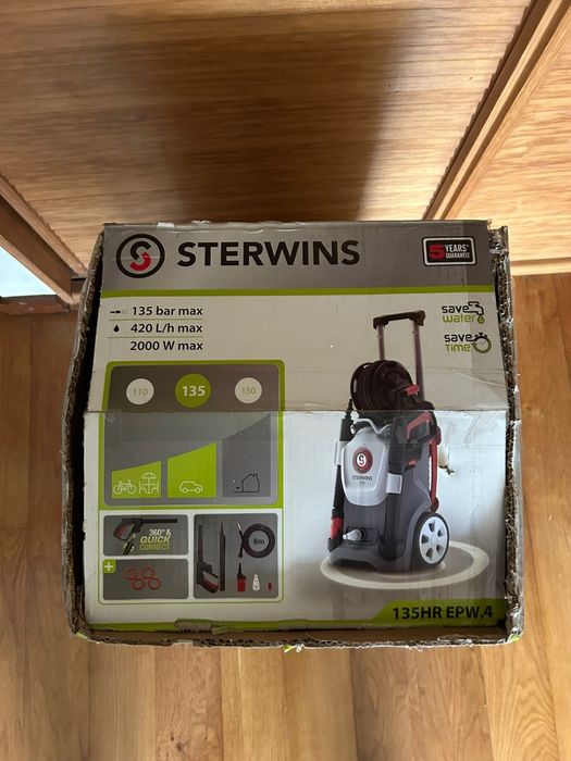 Máquina de Lavar à Pressão Sterwins 135HR EPW.4 – NUNCA UTILIZADA