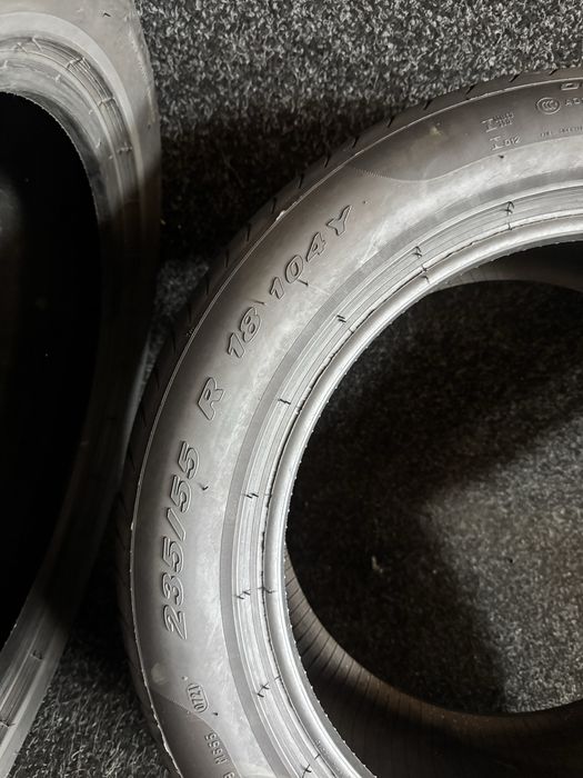 Шини літні Б/У 235/55R18 Pirelli P Zero 7mm 2021p