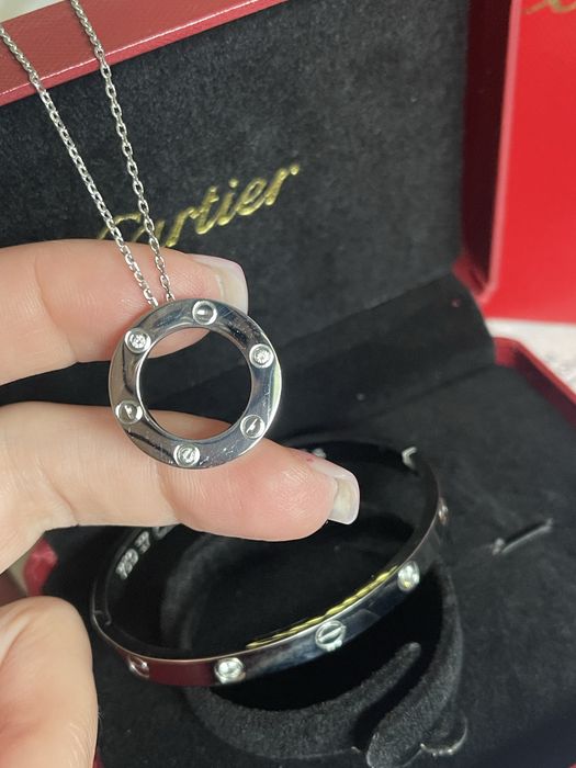 Bransolerka w stylu Cartier Love