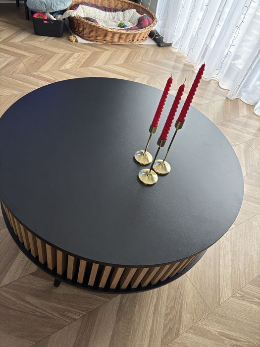 Stolik kawowy lamele