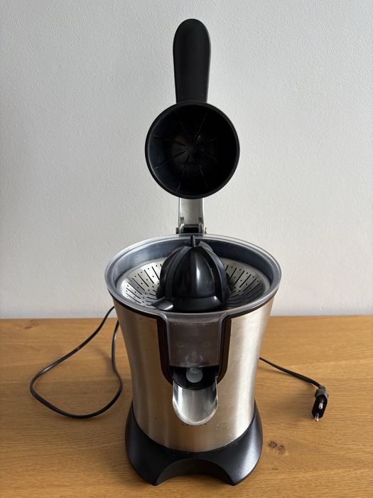 Caso design wyciskarka do cytrusów pomarańczy srebrna