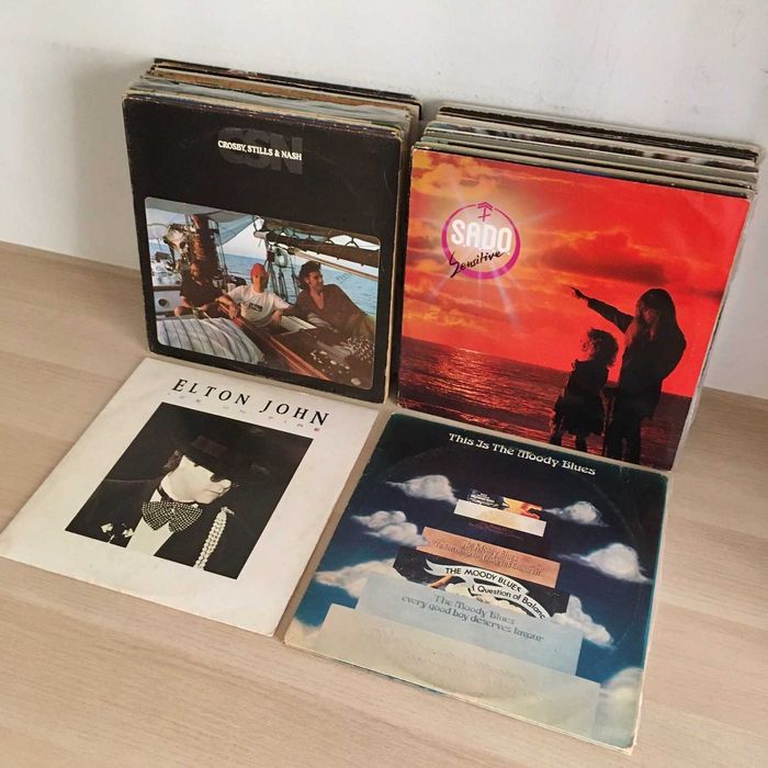 Discos vinil LP - 5€ cada - pop rock portuguesa