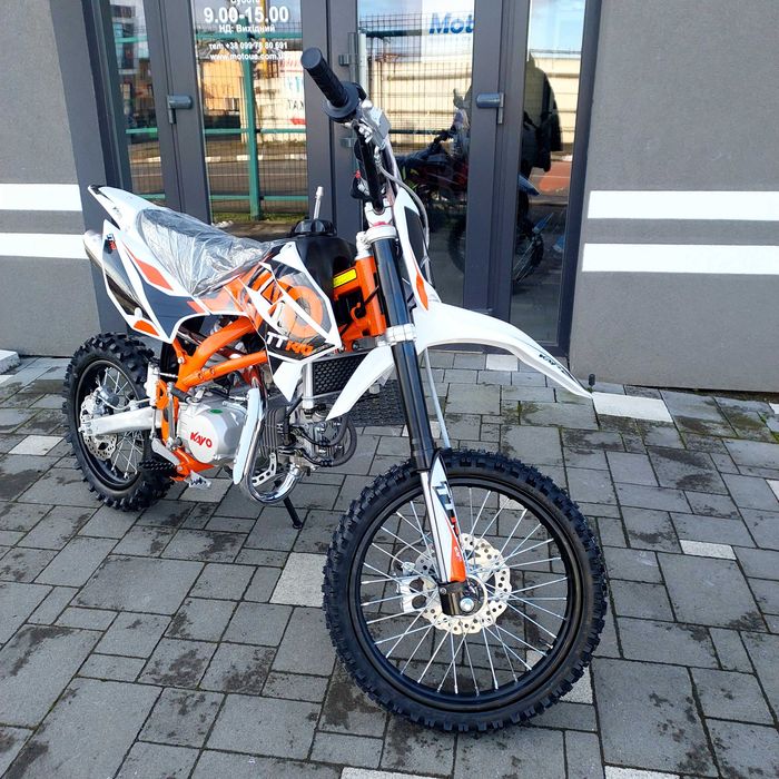 Пітбайк KAYO TT140, колеса 17/14 11к.с бак 5,5л. гарантія, доставка
