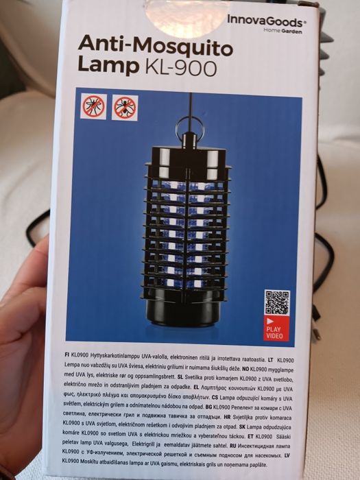 Lâmpada anti mosquitos