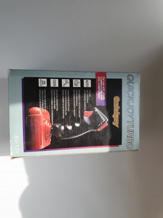 QuickJoy II Turbo SV-124 BOX Atari Commodore Amiga sprawny