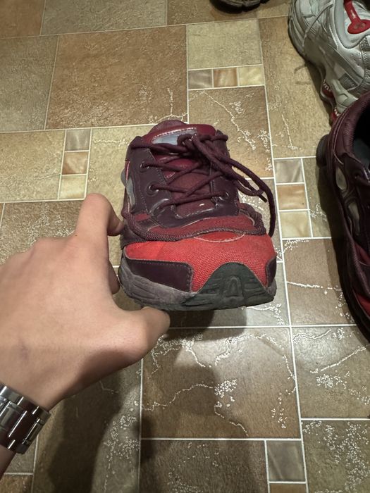 Кроссовки Adidas Ozweego 3 Raf Simons Burgundy