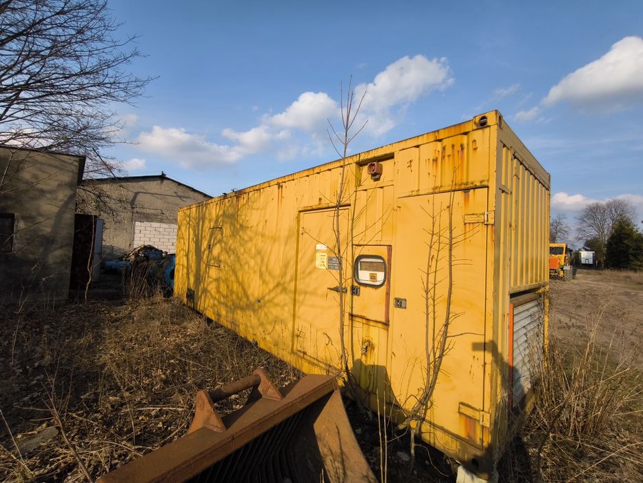 Kontener magazynowy, kontener warsztatowy, pełna elektryka, ppoż CO2