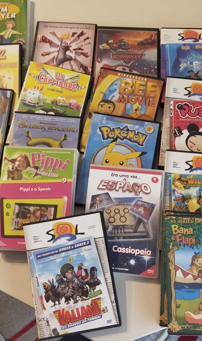 DVDs de filmes diversos - Disney, Sol,…
