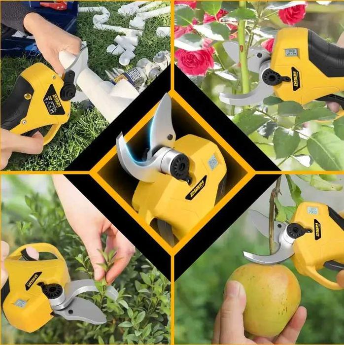 Акумуляторний секатор 36V для саду. Садові ножиці ВИГІДНО ‼️
