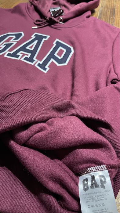 Hoodie Unisexo Bordo