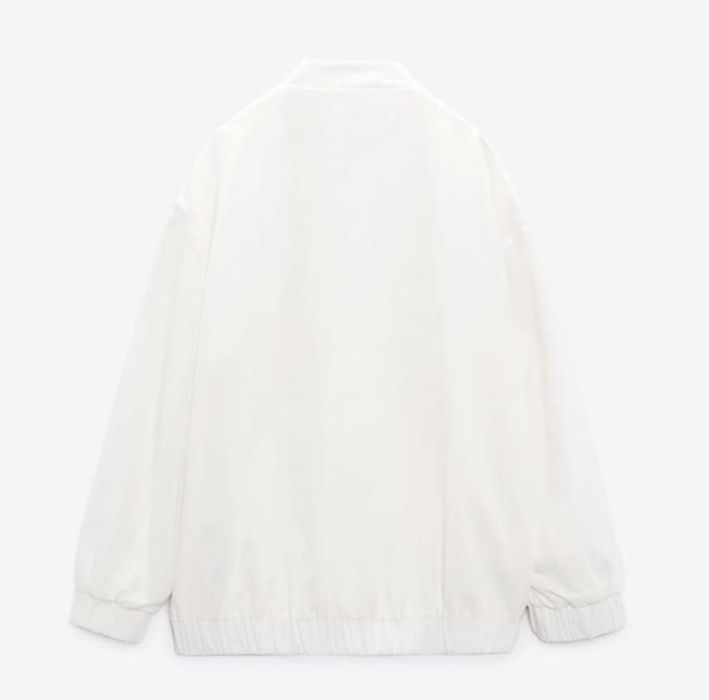 Лляний бомбер Zara(white) .