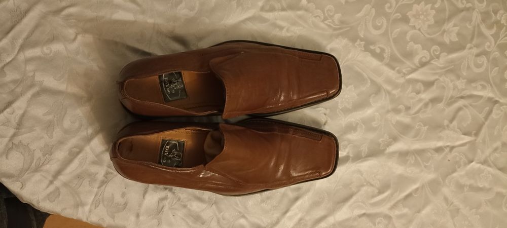 Тюфли кожаные 41