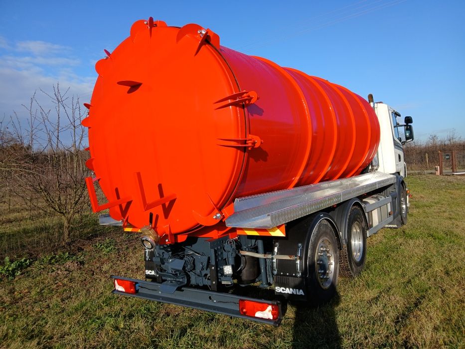 Scania G440 asenizacyjny beczka szambiarka asenizacja beszkowoz
