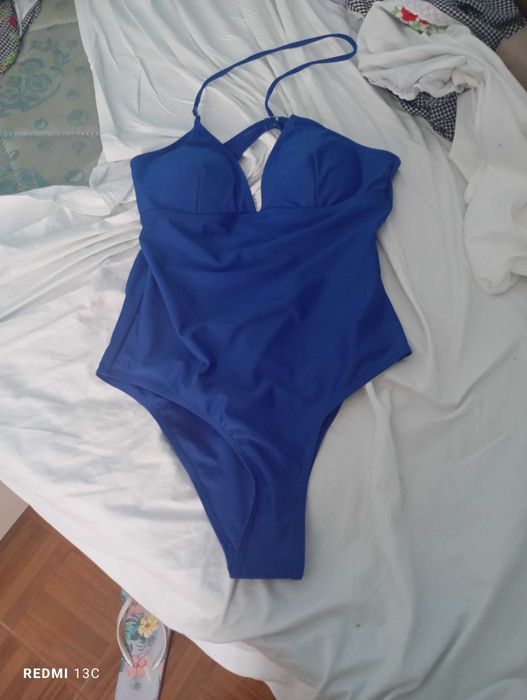 Fato de banho azul