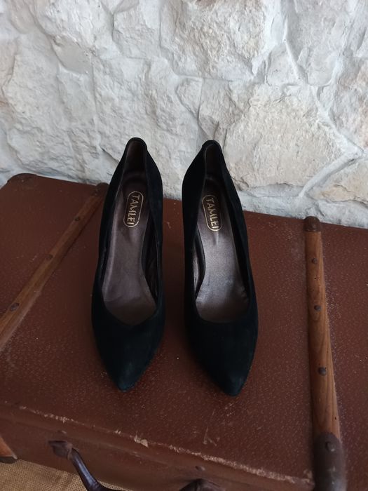Sapatos  pretos cerimónia "Tamlei"