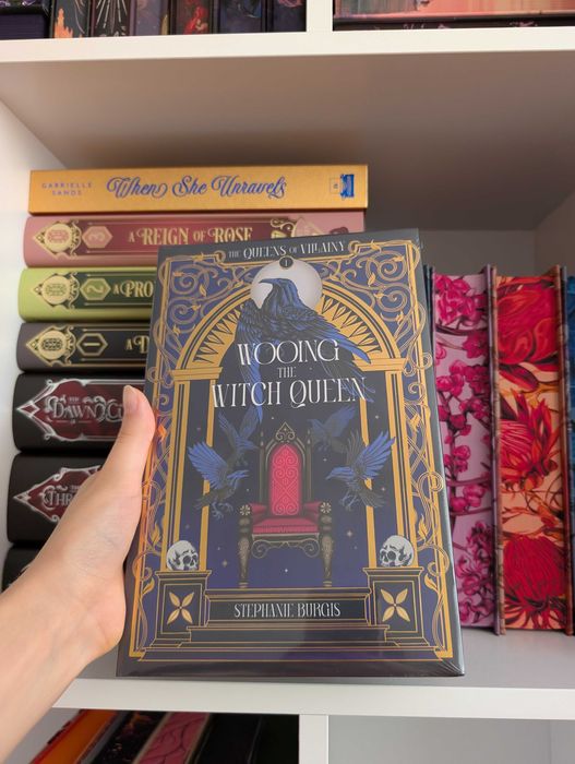 Wooing the witch queen by Stephanie Burgis. Bookish March Box