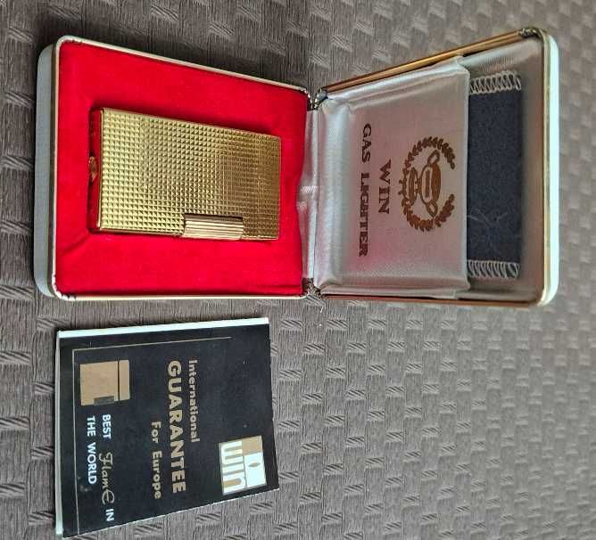 Isqueiro Vintage WIN Gas Lighter (MDF) (anos 60)