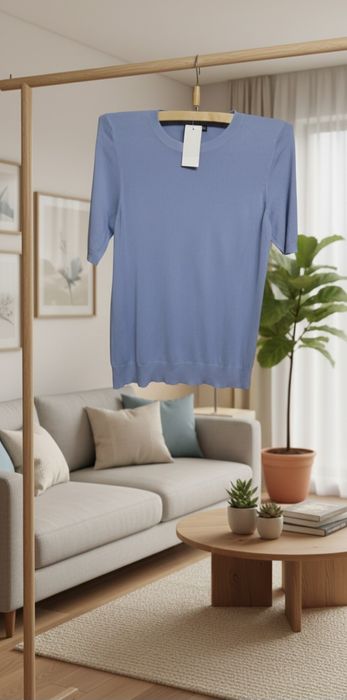 Стильна Новинка! Блуза F&F Віскоза р.16 (UK) - ПОГ 52+ см. НОВА!