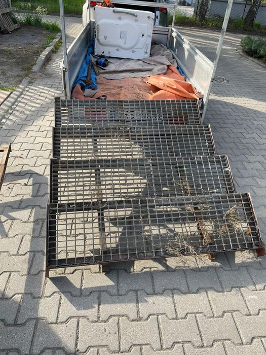 Schody stalowe zewnętrzne