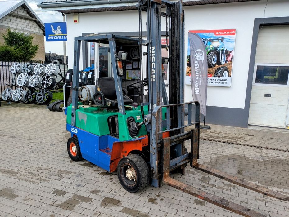 Wózek widłowy Nissan PJ01A15Q 1.5T LPG Stan Dobry 1999r.