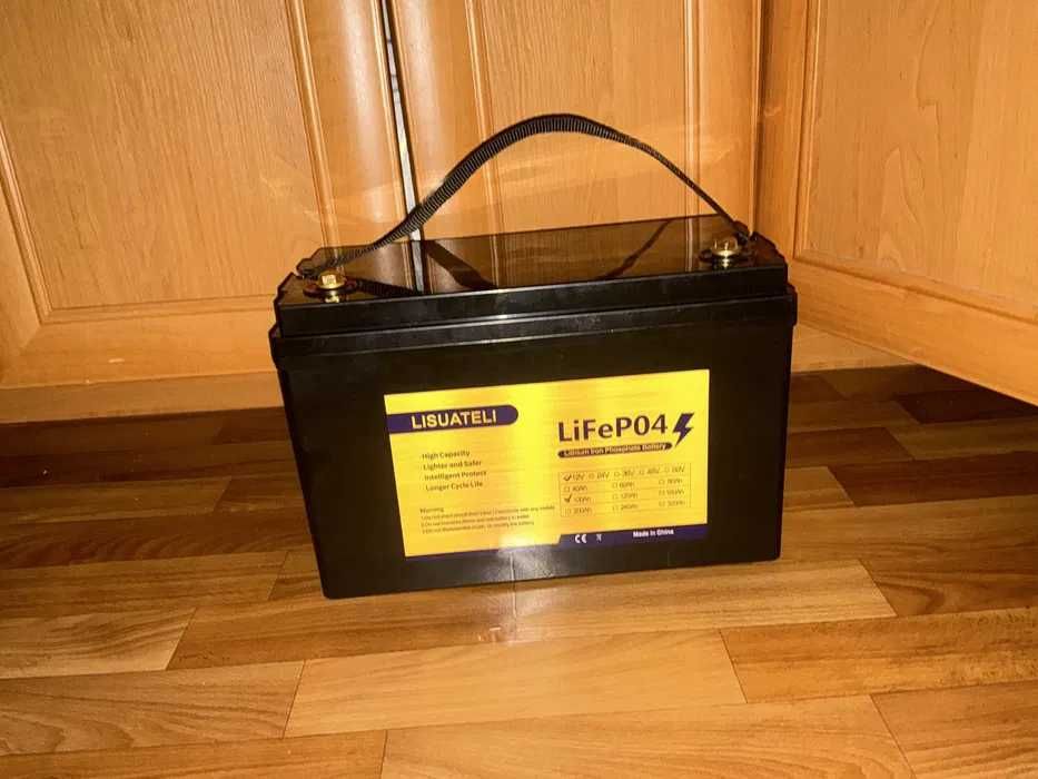 Аккумулятор LiFepo4 100ah 12v Bluetooth