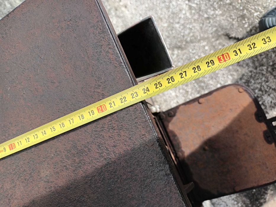 Fogão a lenha funcional em ferro fundido