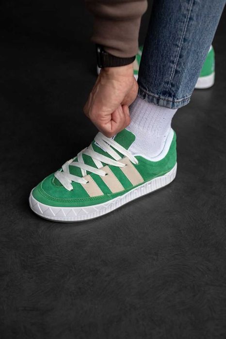 Кросівки Adidas Adimatic x Human Made Premium green/white