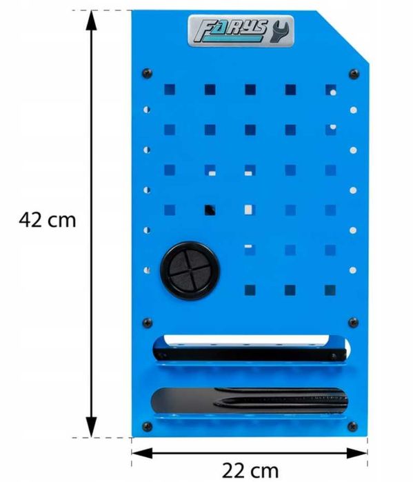 Металева полиця для електро інструментів, шуруповерта, гайкокрута